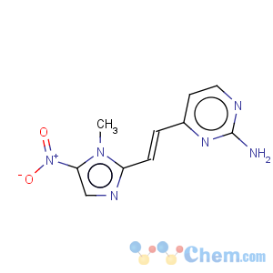 CAS No:53409-75-9 4-[2-(1-methyl-5-nitro-1h-imidazol-2-yl)ethenyl]-2-pyrimidinamine