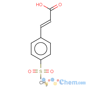 CAS No:5345-30-2 2-Propenoic acid,3-[4-(methylsulfonyl)phenyl]-