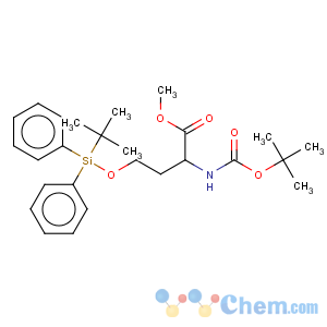 CAS No:534602-91-0 2-tert-Butoxycarbonylamino-4-(tert-butyl-diphenyl-silanyloxy)-butyric acid methyl ester