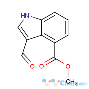 CAS No:53462-88-7 methyl 3-formyl-1H-indole-4-carboxylate