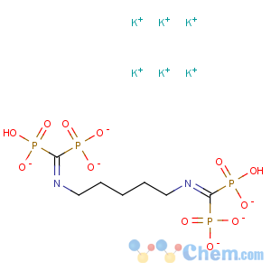 CAS No:53473-28-2 Hexapotassium dihydrogen [hexane-1,6-diylbis[nitrilobis(methylene)]]tetrakisphosphonate