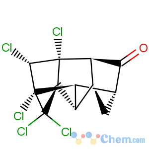 CAS No:53494-70-5 2,5,7-Metheno-3H-cyclopenta[a]pentalen-3-one,3b,4,5,6,6,6a-hexachlorodecahydro-, (2R,3aR,3bS,4R,5R,6aS,7S,7aR,8R)-rel-