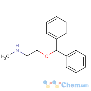 CAS No:53499-40-4 2-benzhydryloxy-N-methyl-ethanamine