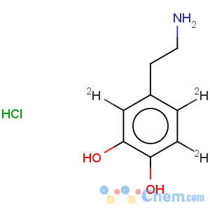 CAS No:53587-30-7 1,2-Benzene-3,4,6-d3-diol,5-(2-aminoethyl)-, hydrochloride (9CI)