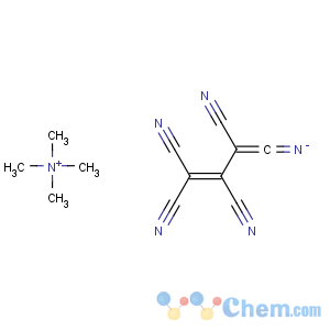 CAS No:53663-17-5 Methanaminium, N,N,N-trimethyl-, salt with 1-propene-1,1,2,3,3-pentacarbonitrile
