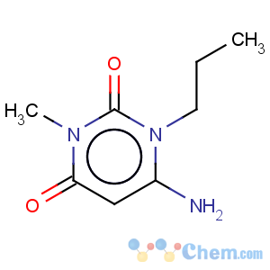 CAS No:53681-48-4 2,4(1H,3H)-Pyrimidinedione,6-amino-3-methyl-1-propyl-