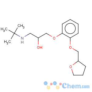 CAS No:53684-49-4 2-Propanol,1-[(1,1-dimethylethyl)amino]-3-[2-[(tetrahydro-2-furanyl)methoxy]phenoxy]-