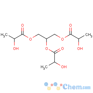CAS No:537-32-6 2,3-bis(2-hydroxypropanoyloxy)propyl 2-hydroxypropanoate