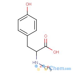 CAS No:537-49-5 (2S)-3-(4-hydroxyphenyl)-2-(methylamino)propanoic acid