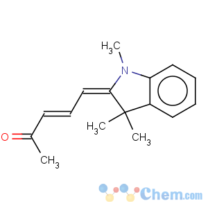 CAS No:53704-20-4 3-Penten-2-one,5-(1,3-dihydro-1,3,3-trimethyl-2H-indol-2-ylidene)-