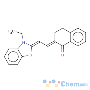 CAS No:53704-21-5 (2e)-2-[(2z)-2-(3-ethyl-1,3-benzothiazol-2(3h)-ylidene)ethylidene]-3,4-dihydronaphthalen-1(2h)-one