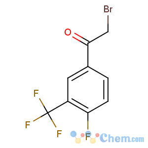 CAS No:537050-14-9 2-bromo-1-[4-fluoro-3-(trifluoromethyl)phenyl]ethanone