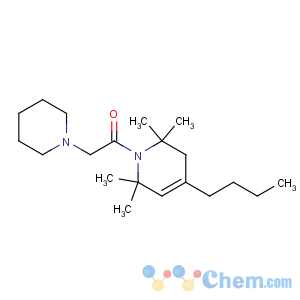 CAS No:53725-48-7 1,2,3,6-tetrahydro-4-butyl-1-(piperidinoacetyl)-2,2,6,6-tetramethylpyridine