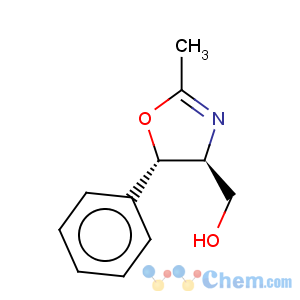 CAS No:53732-41-5 4-Oxazolemethanol,4,5-dihydro-2-methyl-5-phenyl-, (4S,5S)-