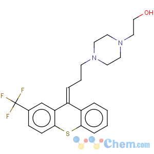 CAS No:53772-85-3 1-Piperazineethanol,4-[(3E)-3-[2-(trifluoromethyl)-9H-thioxanthen-9-ylidene]propyl]-