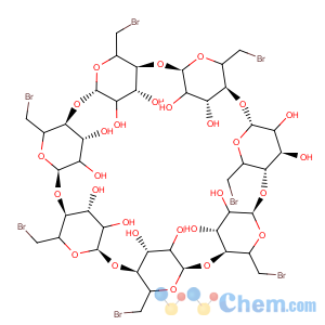 CAS No:53784-83-1 Heptakis-6-bromo-6-deoxy-beta-cyclodextrin