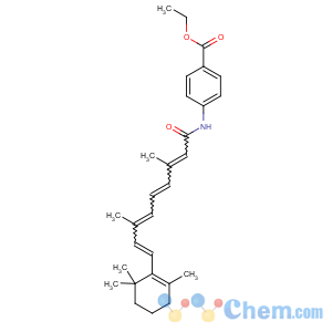 CAS No:53839-71-7 ethyl<br />4-[[(2E,4E,6E,8E)-3,7-dimethyl-9-(2,6,6-trimethylcyclohexen-1-yl)nona-2,<br />4,6,8-tetraenoyl]amino]benzoate