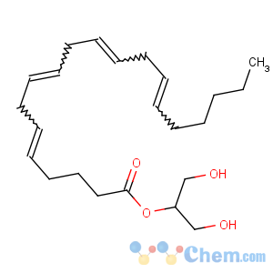 CAS No:53847-30-6 1,3-dihydroxypropan-2-yl (5Z,8Z,11Z,14Z)-icosa-5,8,11,14-tetraenoate