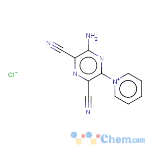 CAS No:53853-53-5 1-(6-Amino-3,5-dicyano-pyrazin-2-yl)-pyridinium chloride
