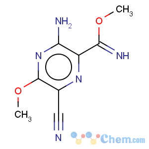 CAS No:53853-59-1 3-Amino-6-cyano-5-methoxy-pyrazine-2-carboximidic acid methyl ester