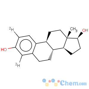 CAS No:53866-33-4 Estra-1,3,5(10)-triene-2,4-d2-3,17-diol,(17b)- (9CI)