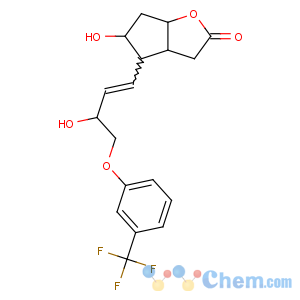 CAS No:53872-60-9 (3aR,4R,5R,<br />6aS)-5-hydroxy-4-[(3R)-3-hydroxy-4-[3-(trifluoromethyl)phenoxy]but-1-<br />enyl]-3,3a,4,5,6,6a-hexahydrocyclopenta[b]furan-2-one