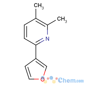 CAS No:53913-07-8 6-(furan-3-yl)-2,3-dimethylpyridine