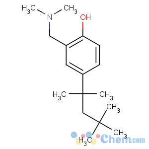CAS No:5392-14-3 Phenol,2-[(dimethylamino)methyl]-4-(1,1,3,3-tetramethylbutyl)-