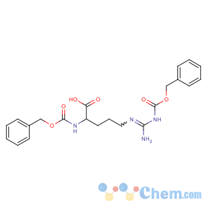 CAS No:53934-75-1 (2S)-5-[[amino(phenylmethoxycarbonylamino)methylidene]amino]-2-<br />(phenylmethoxycarbonylamino)pentanoic acid