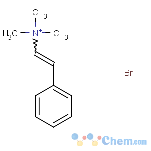 CAS No:5395-28-8 Ethenaminium,N,N,N-trimethyl-2-phenyl-, bromide (1:1)