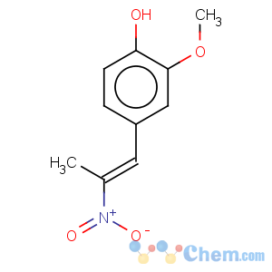 CAS No:5395-47-1 Phenol,2-methoxy-4-(2-nitro-1-propen-1-yl)-
