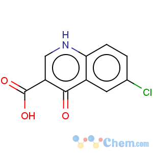 CAS No:53977-19-8 3-Quinolinecarboxylicacid, 6-chloro-1,4-dihydro-4-oxo-