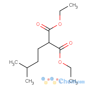CAS No:5398-08-3 diethyl 2-(3-methylbutyl)propanedioate