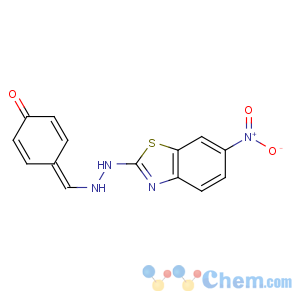 CAS No:5398-48-1 Benzaldehyde,4-hydroxy-, 2-(6-nitro-2-benzothiazolyl)hydrazone