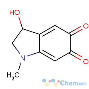 CAS No:54-06-8 1H-Indole-5,6-dione,2,3-dihydro-3-hydroxy-1-methyl-