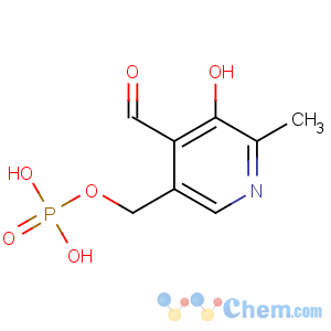 CAS No:54-47-7 (4-formyl-5-hydroxy-6-methylpyridin-3-yl)methyl dihydrogen phosphate