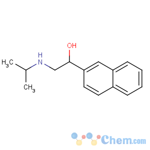 CAS No:54-80-8 1-naphthalen-2-yl-2-(propan-2-ylamino)ethanol