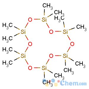 CAS No:540-97-6 2,2,4,4,6,6,8,8,10,10,12,12-dodecamethyl-1,3,5,7,9,11-hexaoxa-2,4,6,8,<br />10,12-hexasilacyclododecane