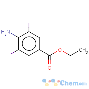 CAS No:5400-81-7 Benzoic acid,4-amino-3,5-diiodo-, ethyl ester