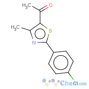 CAS No:54001-07-9 Ethanone, 1-[2-(4-chlorophenyl)-4-methyl-5-thiazolyl]-