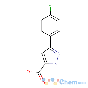 CAS No:54006-63-2 3-(4-chlorophenyl)-1H-pyrazole-5-carboxylic acid