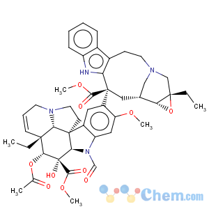 CAS No:54022-49-0 Vincaleukoblastine,4'-deoxy-3',4'-epoxy-22-oxo-, (3'a,4'a)-