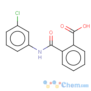 CAS No:5406-21-3 Benzoic acid,2-[[(3-chlorophenyl)amino]carbonyl]-