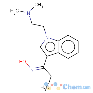 CAS No:54063-37-5 1-Propanone,1-[1-[2-(dimethylamino)ethyl]-1H-indol-3-yl]-, oxime