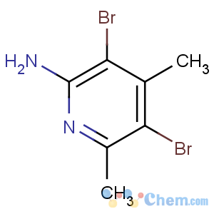 CAS No:5407-86-3 3,5-dibromo-4,6-dimethylpyridin-2-amine