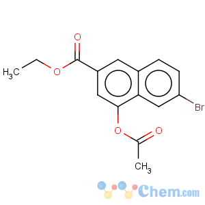 CAS No:540779-28-0 ethyl 4-(acetyloxy)-6-bromonaphthalene-2-carboxylate