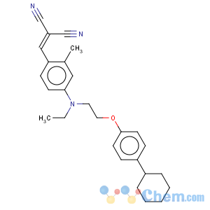 CAS No:54079-53-7 Propanedinitrile,2-[[4-[[2-(4-cyclohexylphenoxy)ethyl]ethylamino]-2-methylphenyl]methylene]-