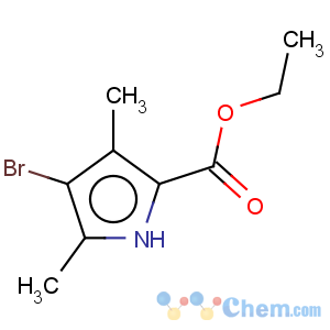 CAS No:5408-07-1 Ethyl 4-bromo-3,5-dimethyl-1H-pyrrole-2-carboxylate