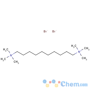 CAS No:541-22-0 1,10-Decanediaminium,N1,N1,N1,N10,N10,N10-hexamethyl-, bromide (1:2)