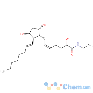 CAS No:54130-36-8 Prosta-5,13-dien-1-amide,N-ethyl-9,11,15-trihydroxy-, (5Z,9a,11a,13E,15S)- (9CI)